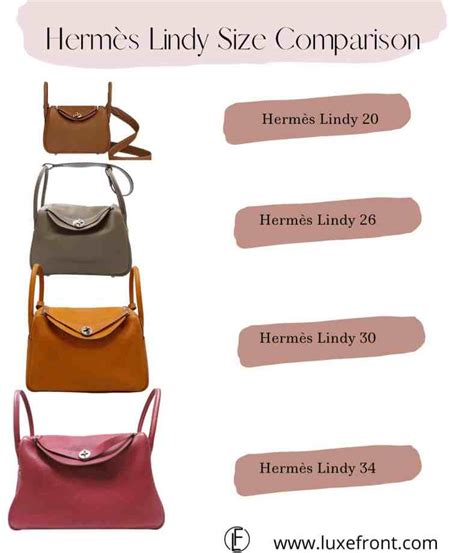 lindy Hermes sizes